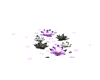 Dark fae water lillies