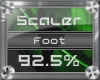 (3) Feet (92.5%)