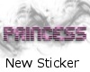 [KD] Princess sticker