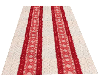 Red&White Wedding rug