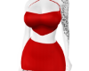 AS Red Fibrance Dress
