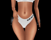 ♛ White  Beach Bikini