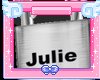 M Julie lock Necklace