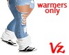 Warmers white knit
