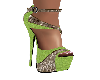 Spring Green/Bronze Heel