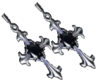 cross earrings