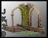 Gothic Wall in Ruins