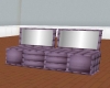 purple dresser