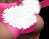 Fluffy Bunny Tail-White