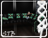 [STB] Green & Black Sofa