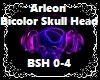 Bicolor Skull Head Light