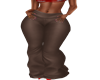 Brown Flare Leggings