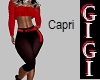 GM Addy Capri set red