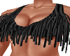 Fringe Black Club Top