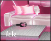 [kk] Pink Neon Sofa