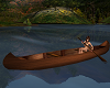 Autumn Lake Canoe