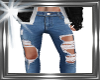 ! ripped jeans blue