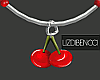 Cherry Silver Necklaces