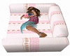 Sleep babygirl couch