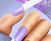 Baby Purple Nails 💜