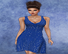 Blue Party Dress