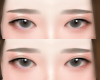 Korean eyebrows