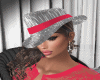Hat red&diamond