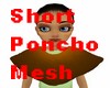 AO~MESH-Short Poncho
