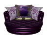 Purple Swan Cuddle Chair