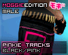 ME|PinkieTracks|Blk/Pnk