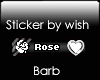 Vip Sticker Rose~vs2~