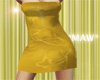 Gold Tube Dress