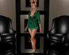 Robe and Heels Green