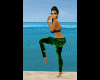 ~Diva~Sexy Green Jeans