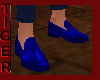 BLUE MOCCASIN SHOES