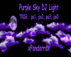 Purple Sky DJ Light