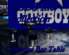 $BD$ Cowboys Bar Table