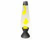 Retro Lava Lamp Yellow