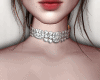 ♥ White Choker