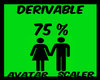 {J} 75% Avatar Scalers