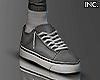 inc. Grey Sneakers Low