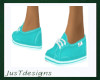 JT Sneakers F Teal