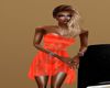Cocio Orange Dress V1