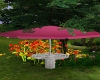 FD5 Table with Umbrella