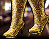 [D]  Gold Boots