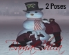 bp Kissing Snowman Poses