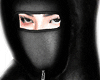 F. Black Hooded