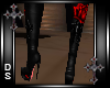 DS black roses Boots