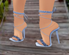 BLUE PARTY HEELS