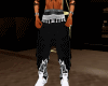 hip-hop black and white